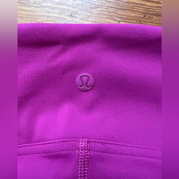 Lululemon Instill Leggings Fuschia Magenta Pink Size 4 - Picture 5 of 6